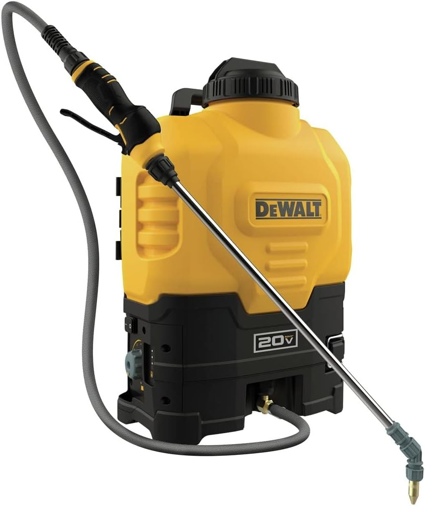 Battery-powered backpack sprayer